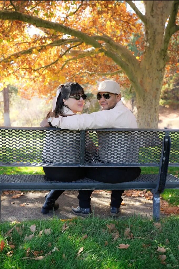 Y&E at the park portrait session